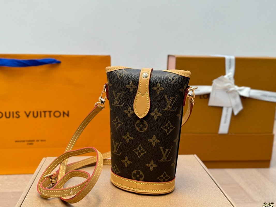 Louis Vuitton Monogram Canvas Phone Pouch Crossbody Bag view