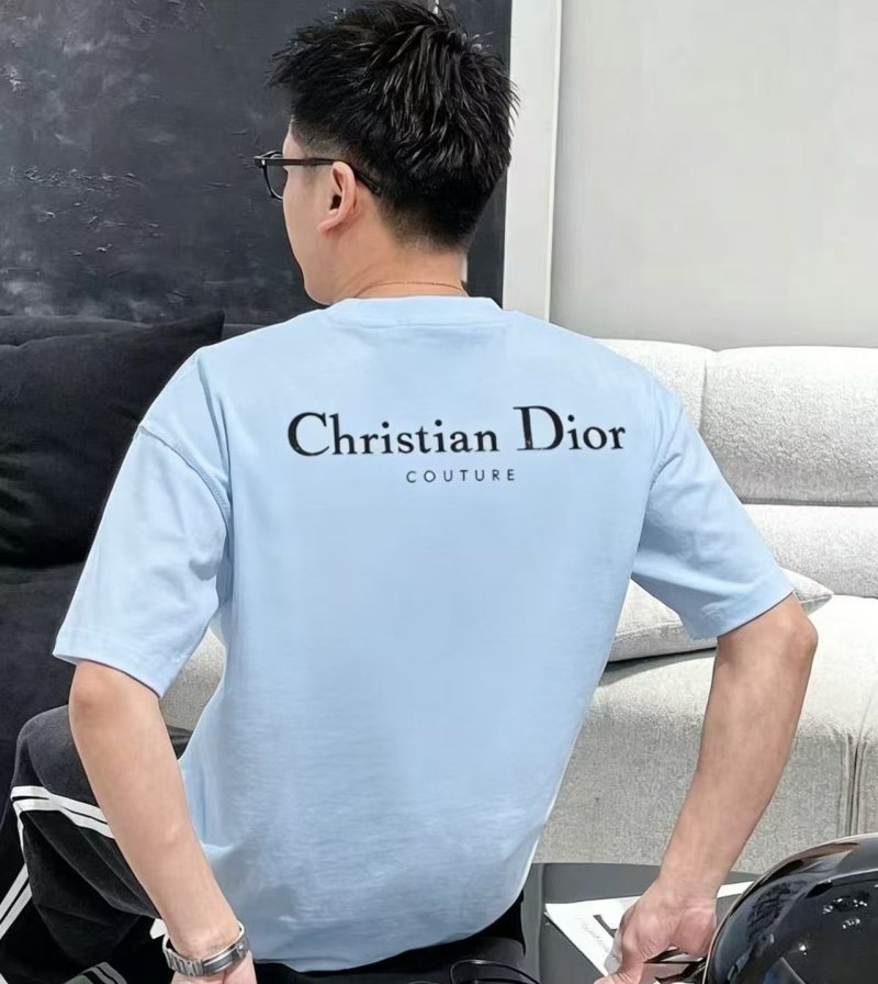 Light Blue Oversized T-Shirt with Embroidered Horse Graphic view
