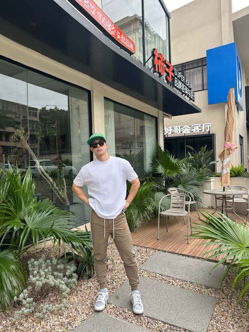 Khaki Chino Pants - Classic Slim Fit view