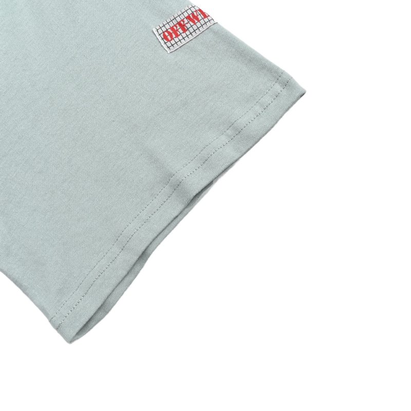 Pastel Floral Print Oversized Short Sleeve T-Shirt Light Blue view