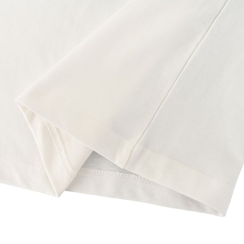 Burberry Jumping Horse Print White T-Shirt view