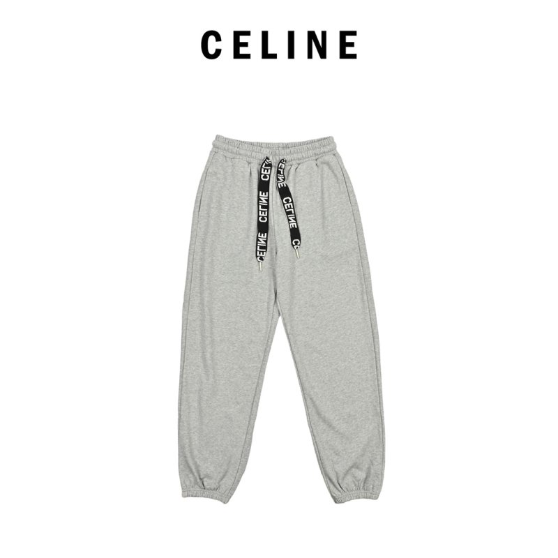 Essentials Grey Tape Joggers view