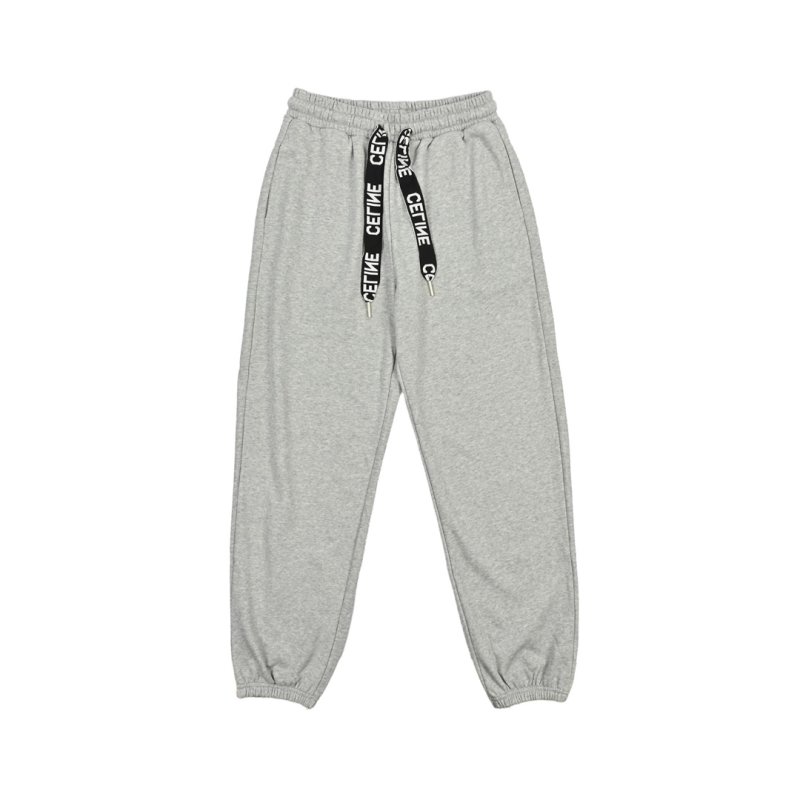 Essentials Grey Tape Joggers view