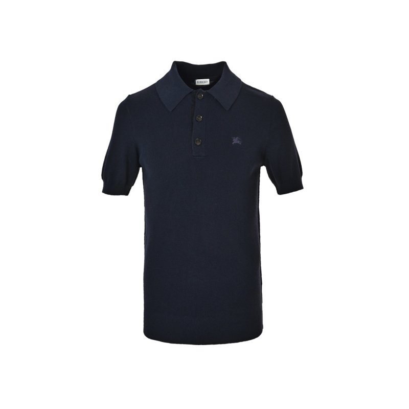 Navy Short Sleeve Polo Shirt view