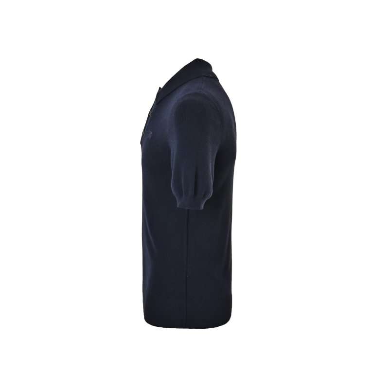 Navy Short Sleeve Polo Shirt view