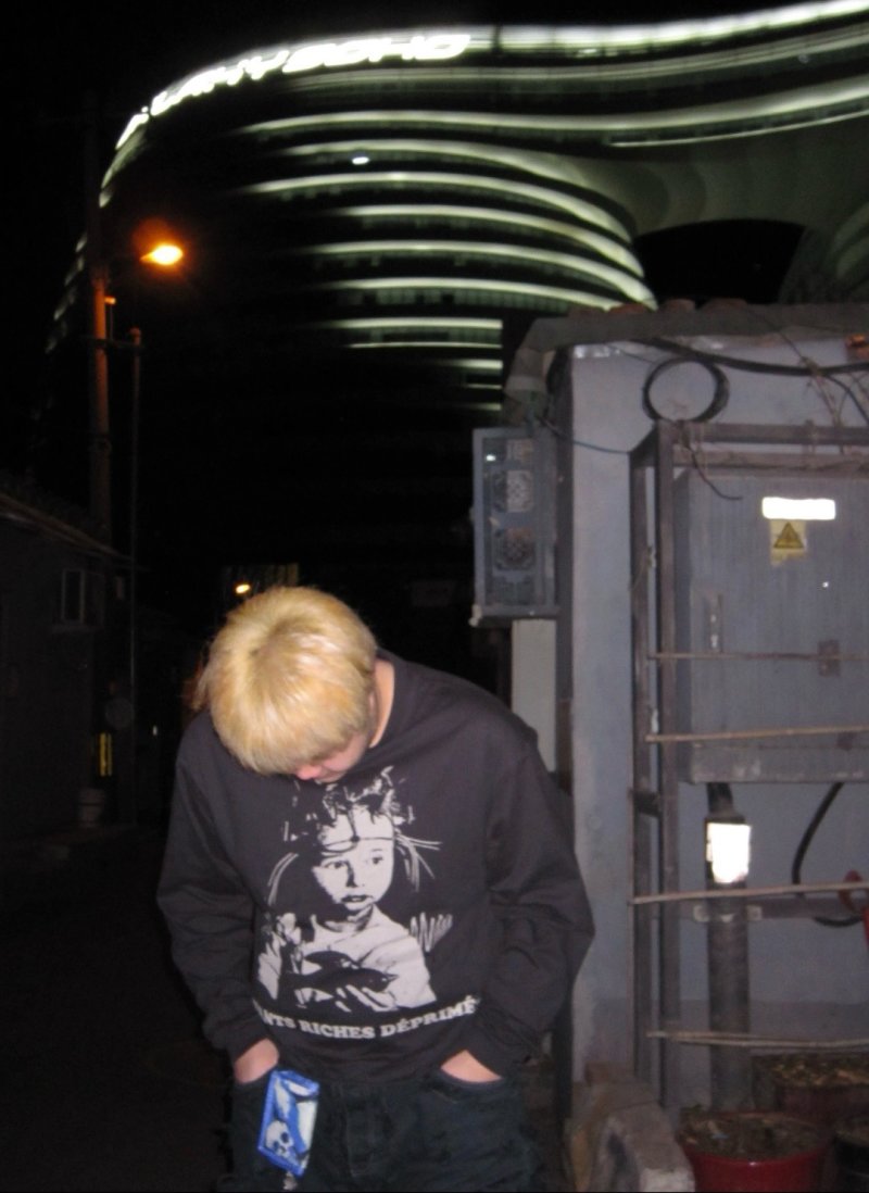 Riches Déprimes Black Graphic Longsleeve T-Shirt view