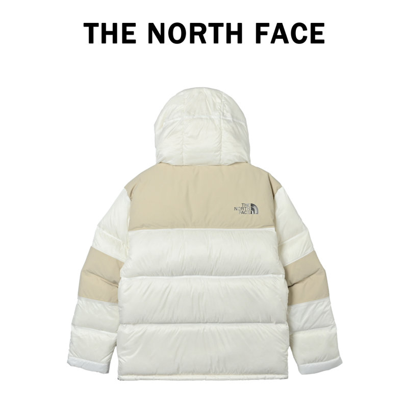 The North Face White Cream Puffer Down Jacket view