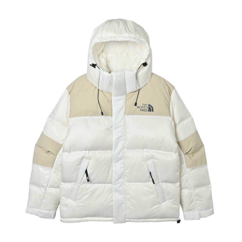The North Face White Cream Puffer Down Jacket view