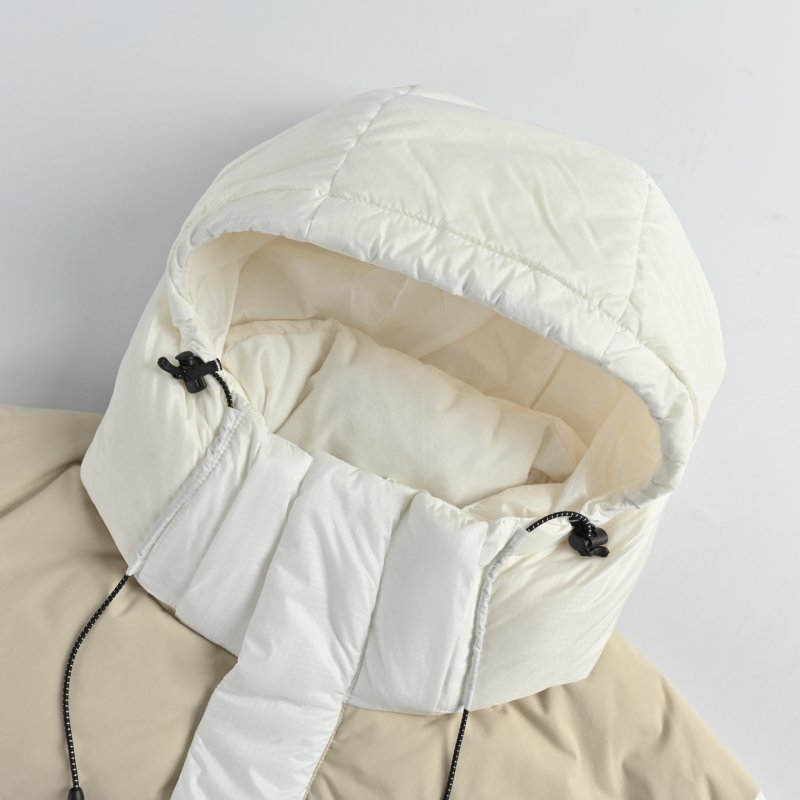 The North Face White Cream Puffer Down Jacket view
