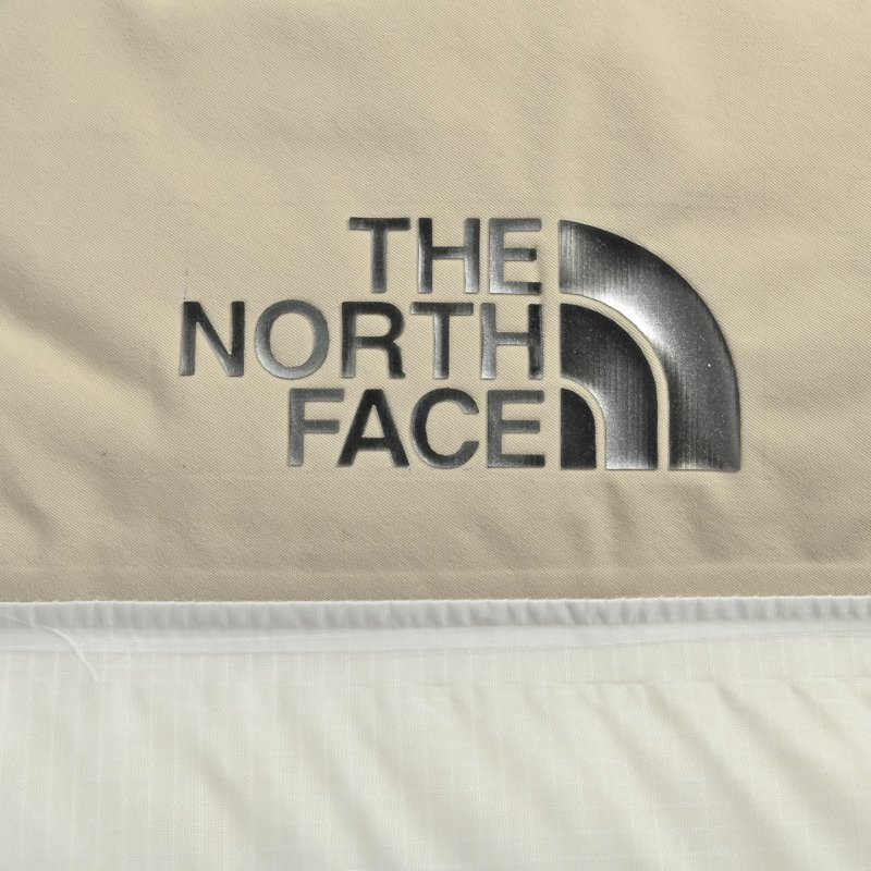 The North Face White Cream Puffer Down Jacket view