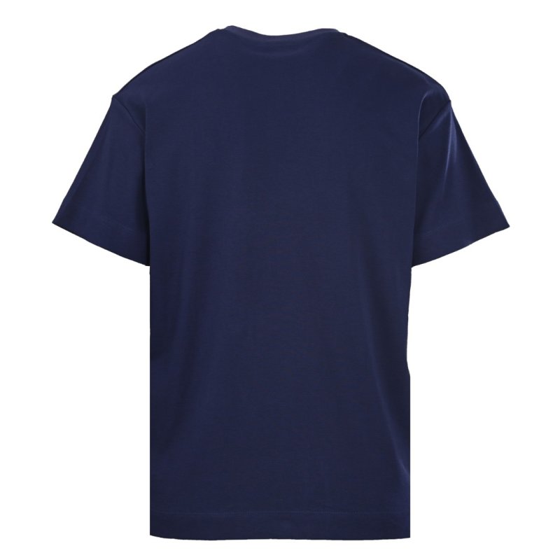 Gucci GG Embroidered Navy Blue T-Shirt view