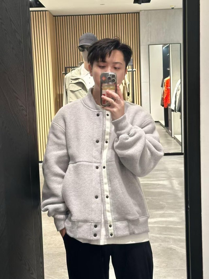 Essentials Fear of God Oversized Cream Fleece Jacket view
