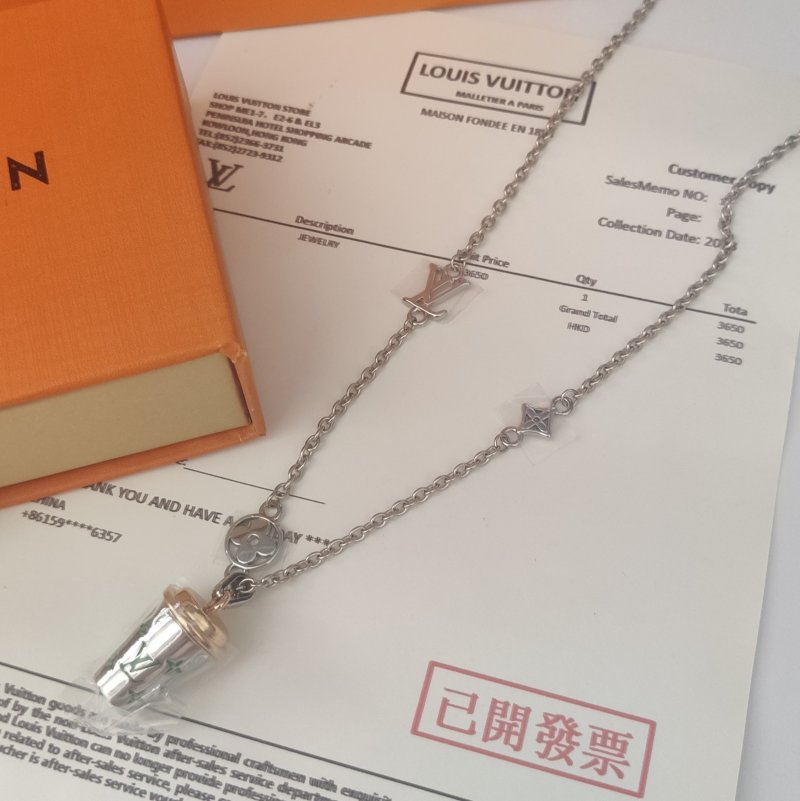 Louis Vuitton LV Cup Coffee Charm Pendant Necklace view