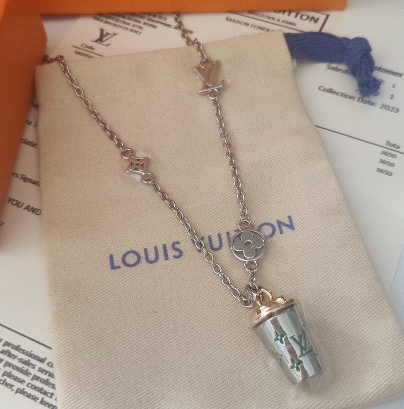 Louis Vuitton LV Cup Coffee Charm Pendant Necklace view