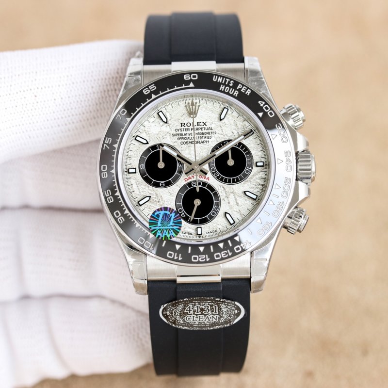 Rolex Daytona Chronograph White Dial Steel Watch