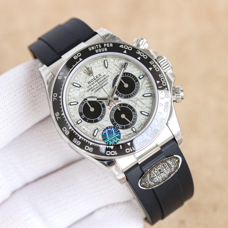 Rolex Daytona Chronograph White Dial Steel Watch view