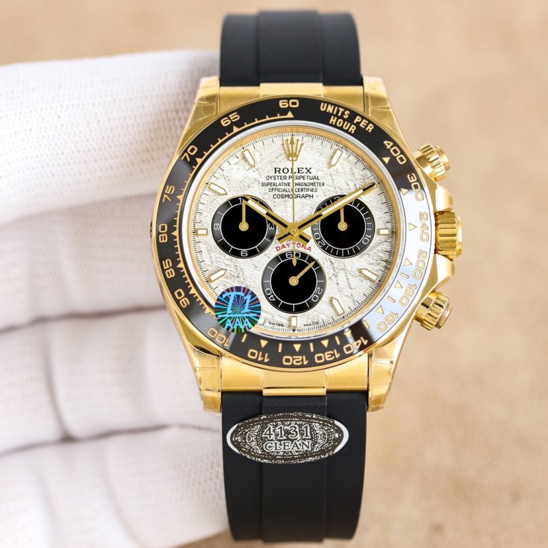 Rolex Daytona Chronograph White Dial Steel Watch view
