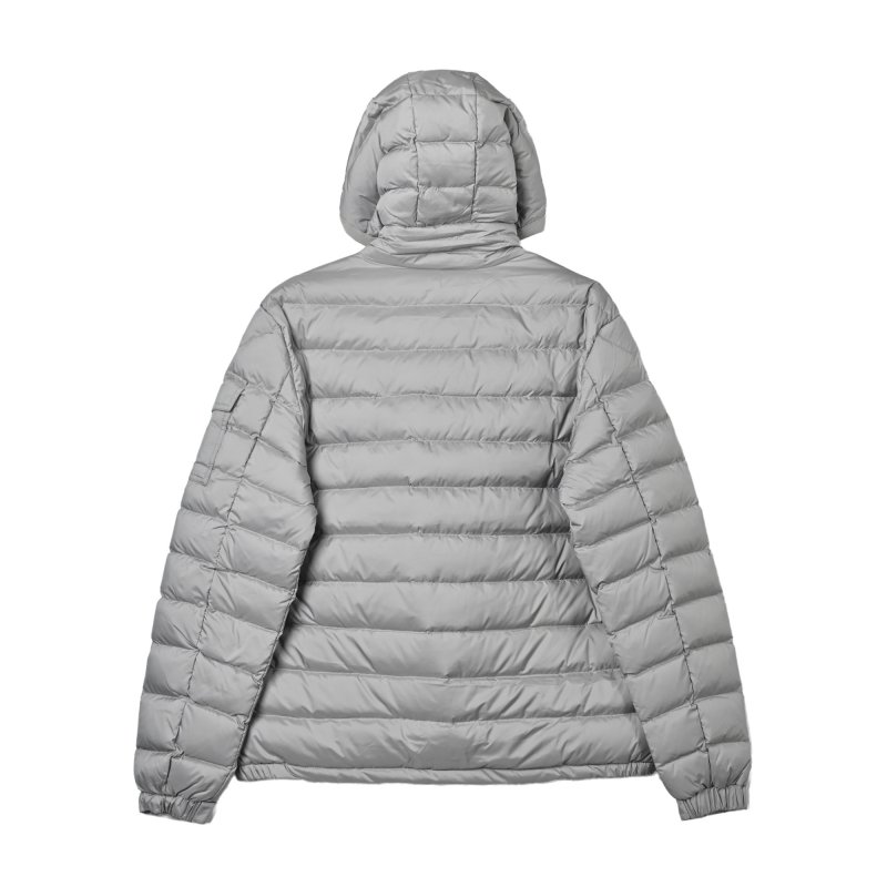 Moncler Grey Puffer Down Jacket view