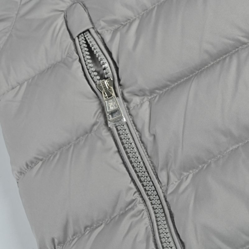 Moncler Grey Puffer Down Jacket view