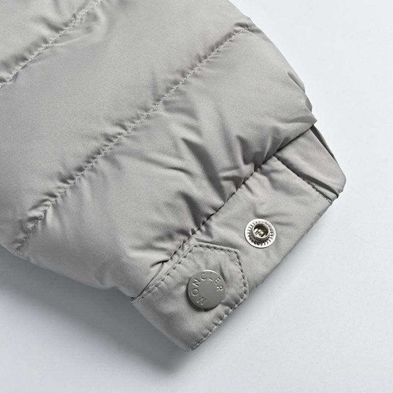 Moncler Grey Puffer Down Jacket view