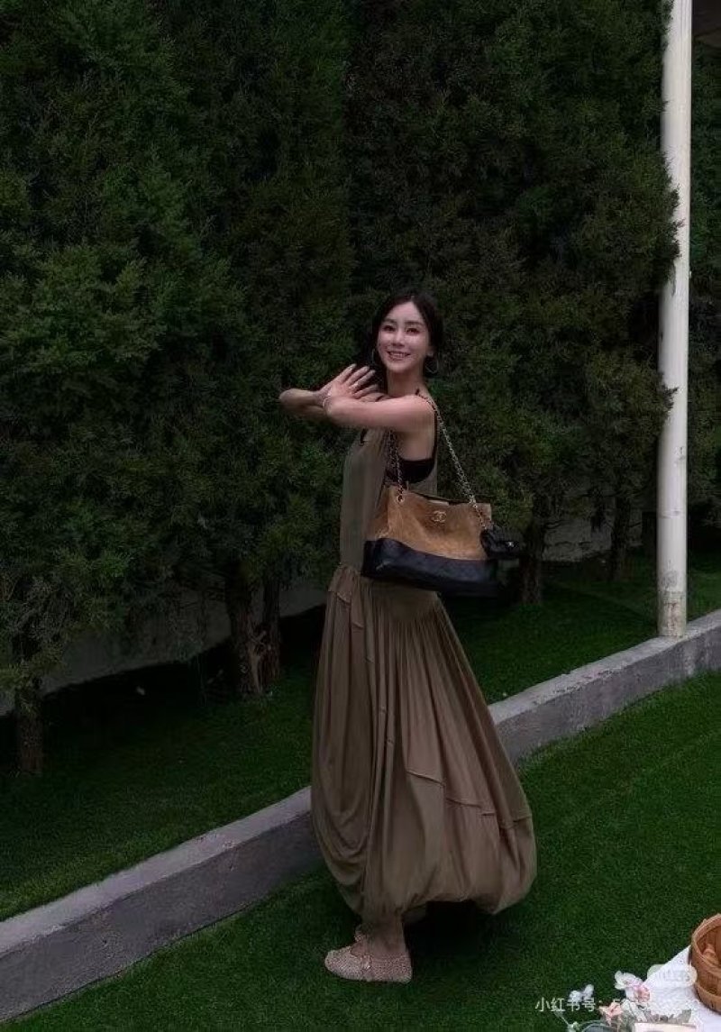 Chanel Caramel & Black Suede Shoulder Bag view