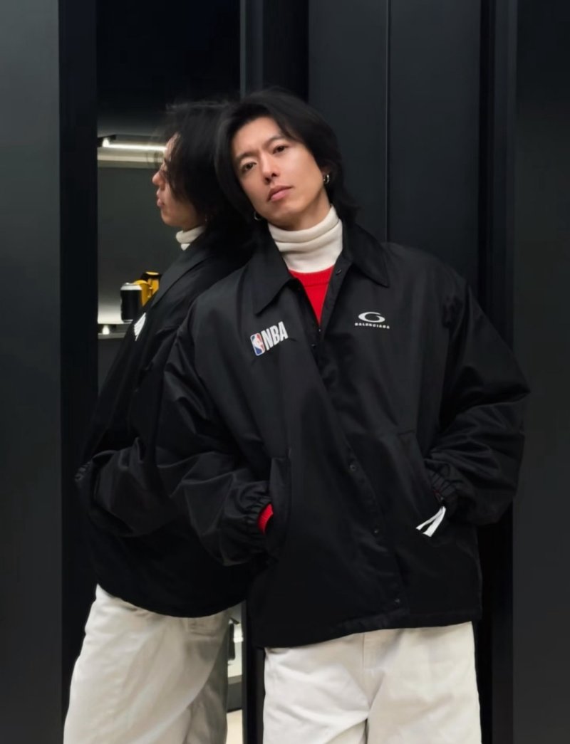 Oakley NBA Black Coach Jacket view