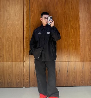 Oakley NBA Black Coach Jacket view 3