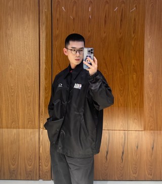 Oakley NBA Black Coach Jacket view 4