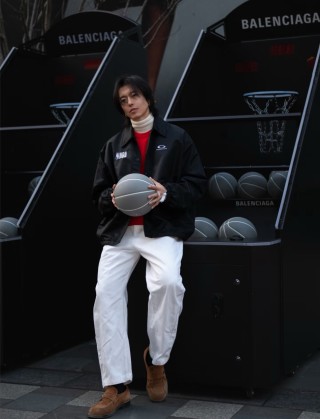 Oakley NBA Black Coach Jacket view 5
