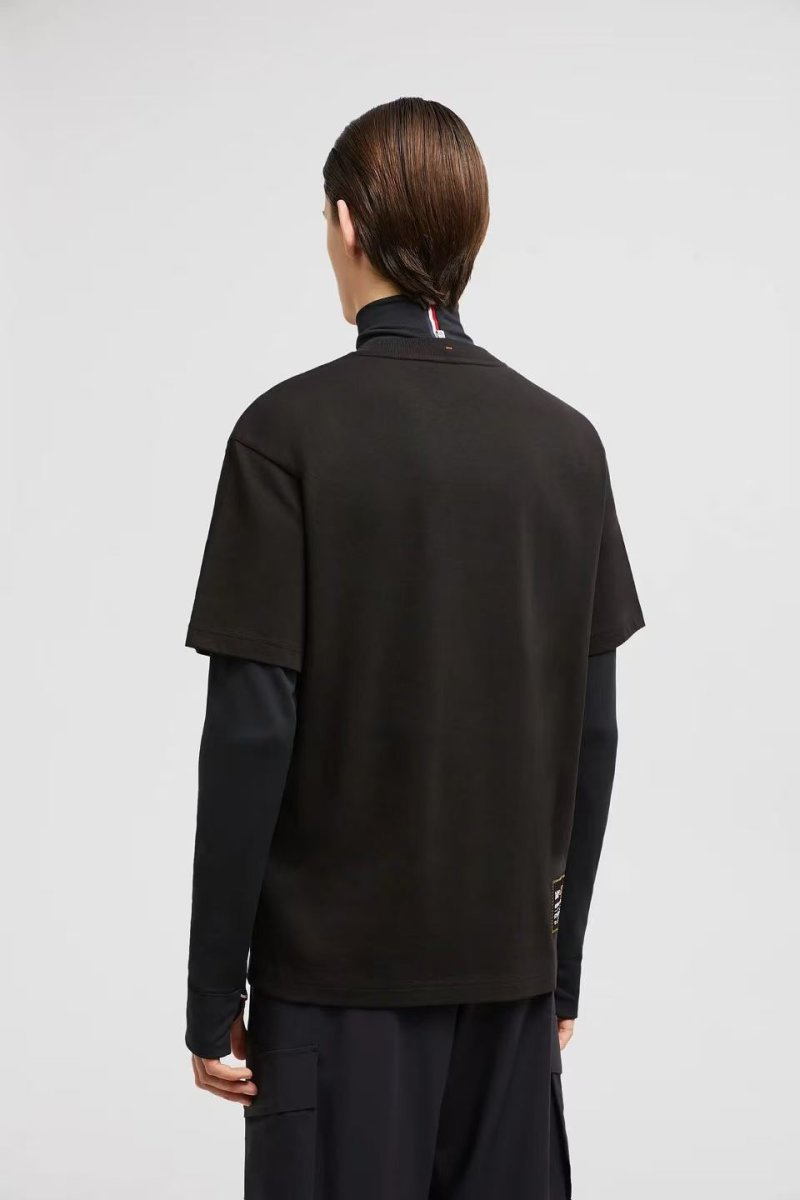Moncler Grenoble Coordinates Black T-Shirt view