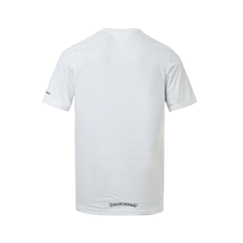 White Pocket Crewneck Short Sleeve T-Shirt view
