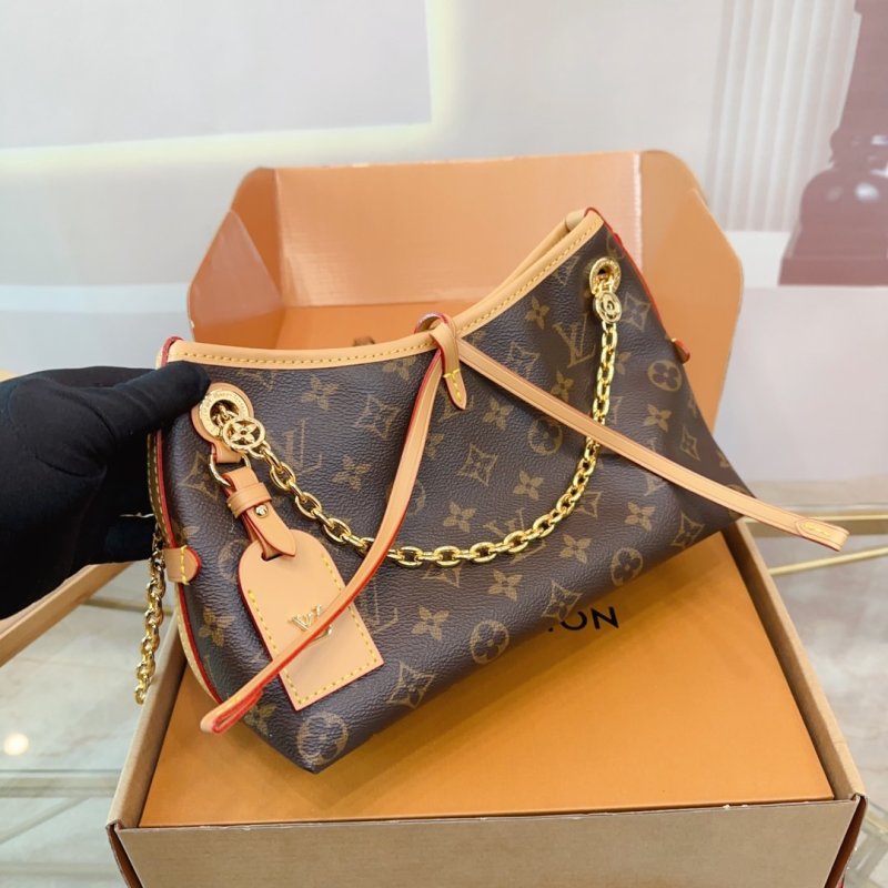 Louis Vuitton Carryall BB Monogram Canvas Chain Shoulder Bag view