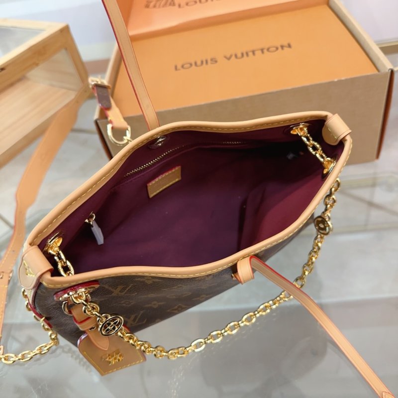 Louis Vuitton Carryall BB Monogram Canvas Chain Shoulder Bag view