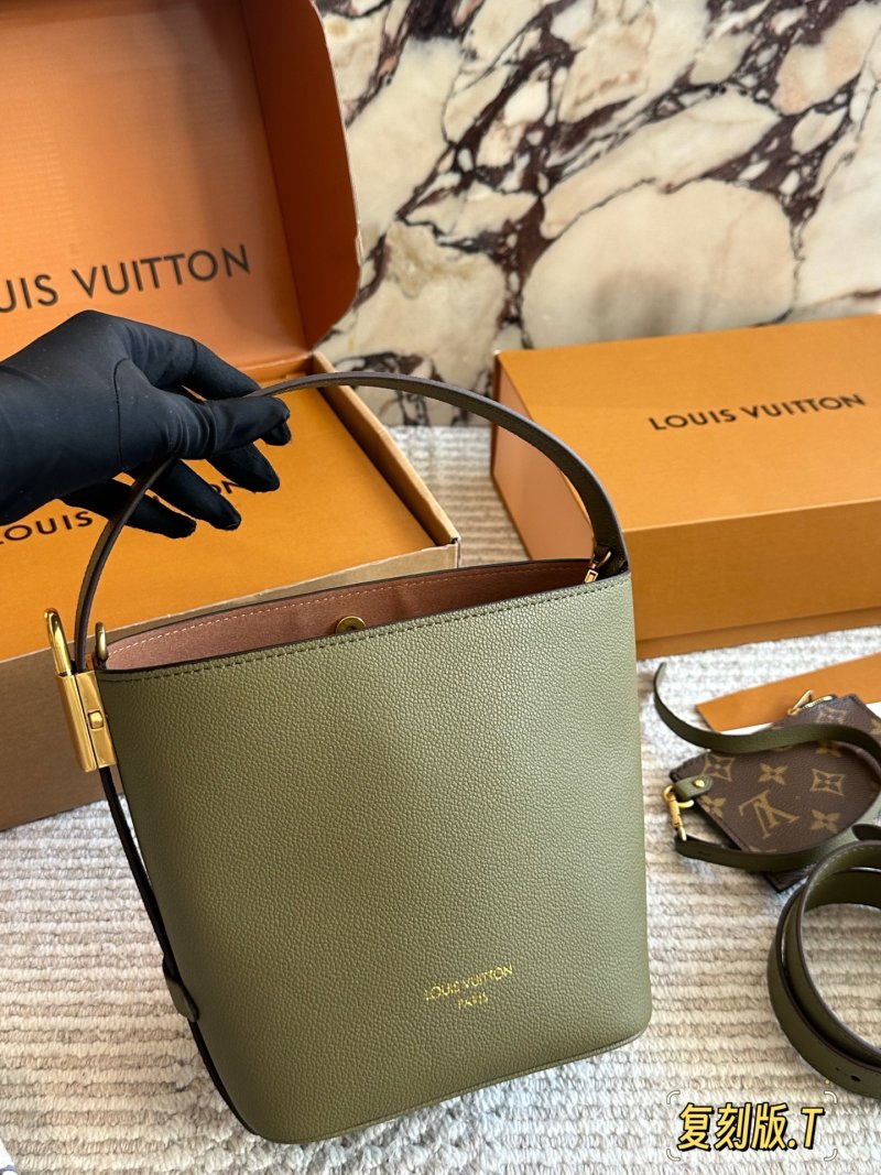 Louis Vuitton All-In BB Bucket Bag Sage Green
