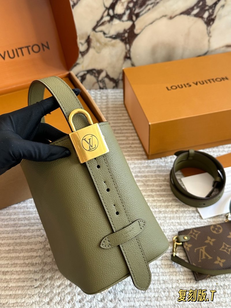 Louis Vuitton All-In BB Bucket Bag Sage Green view