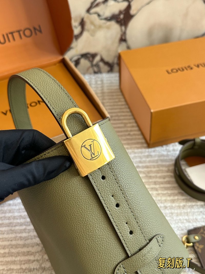 Louis Vuitton All-In BB Bucket Bag Sage Green view