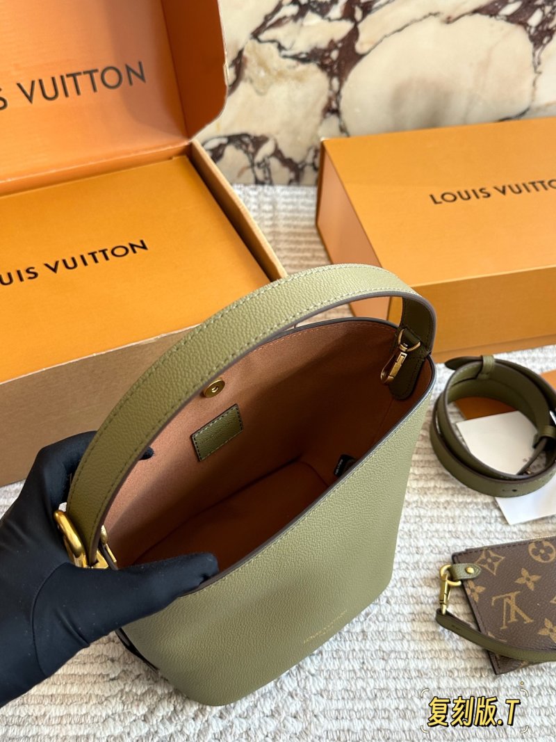 Louis Vuitton All-In BB Bucket Bag Sage Green view