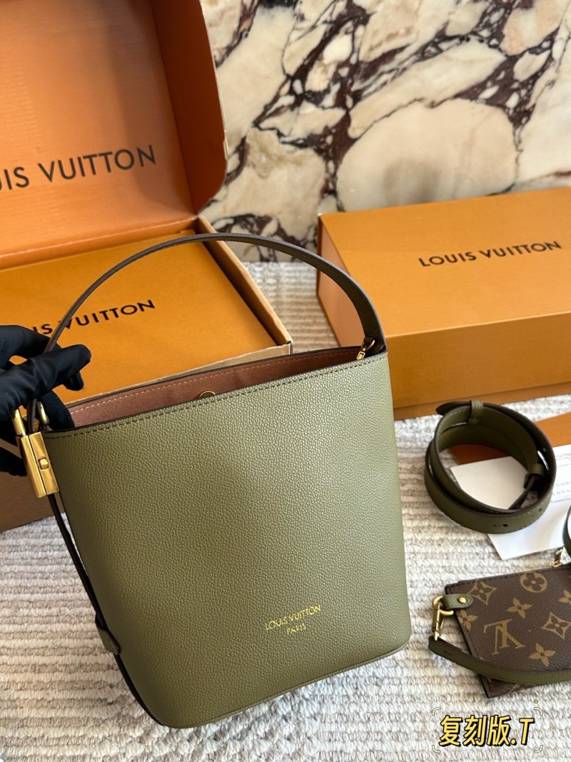 Louis Vuitton All-In BB Bucket Bag Sage Green view
