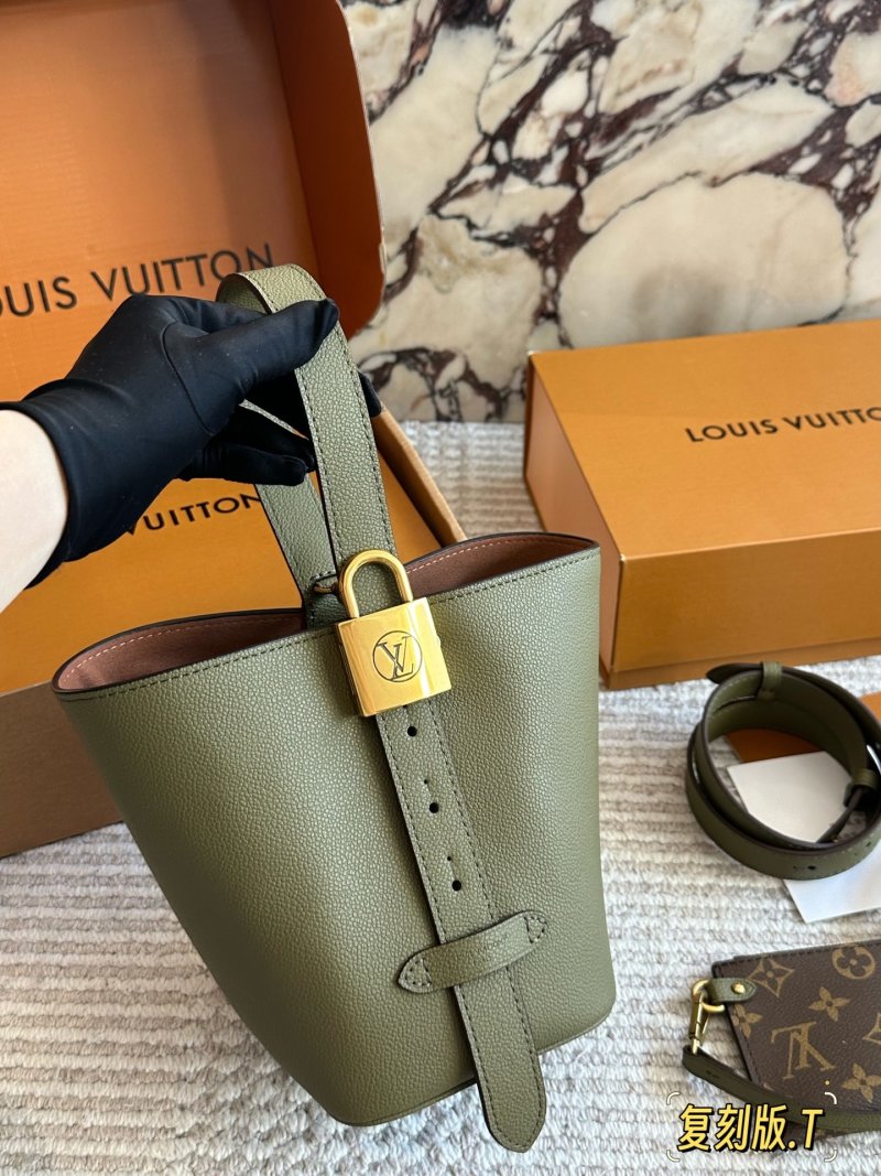 Louis Vuitton All-In BB Bucket Bag Sage Green view