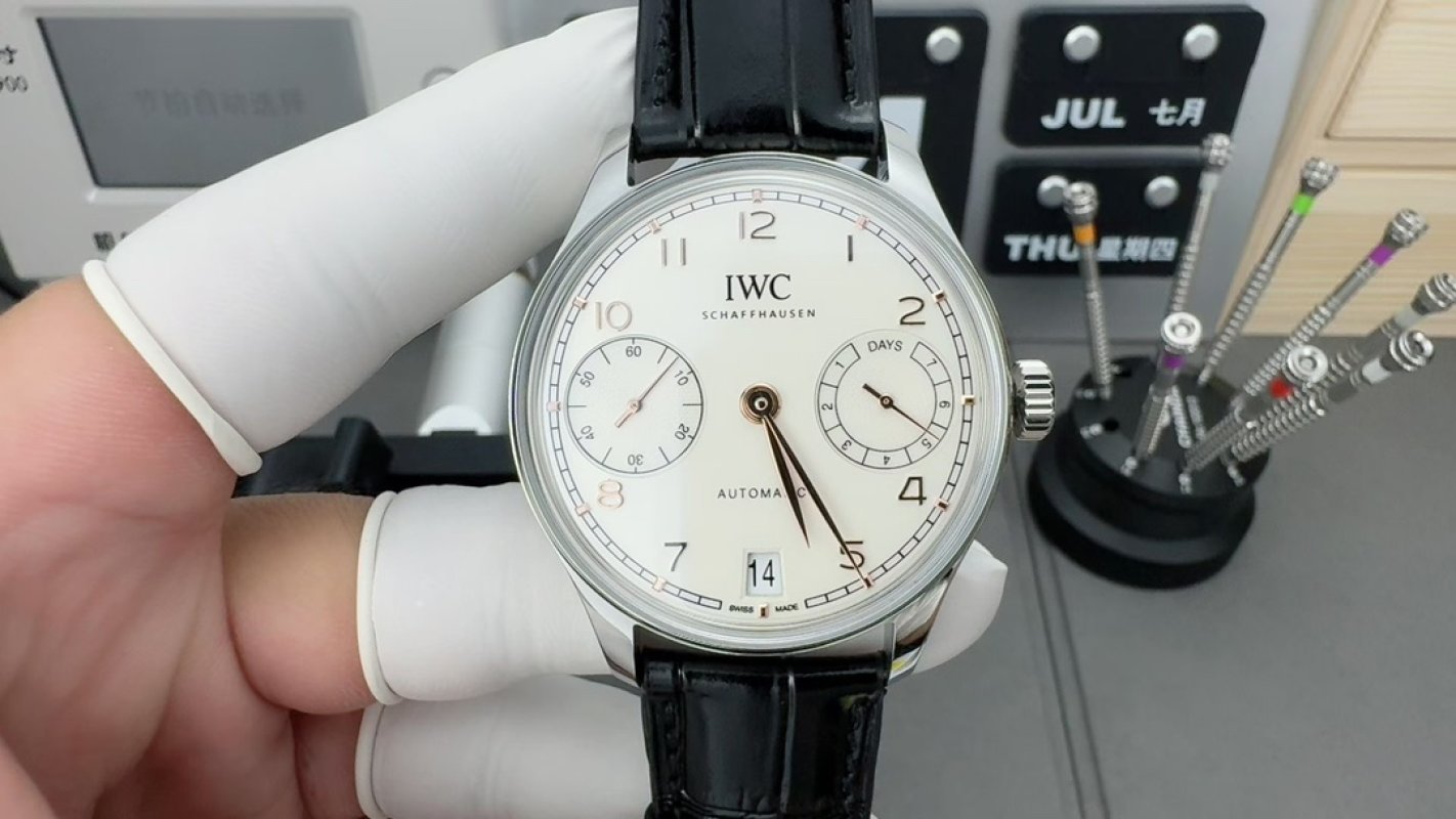IWC Portugieser Seven Day Automatic 42.4mm Silver Dial