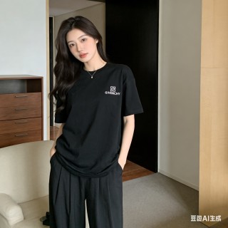 Givenchy Black Logo Short Sleeve T-Shirt view 2