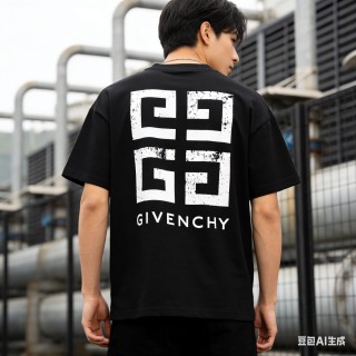 Givenchy Black Logo Short Sleeve T-Shirt view 7