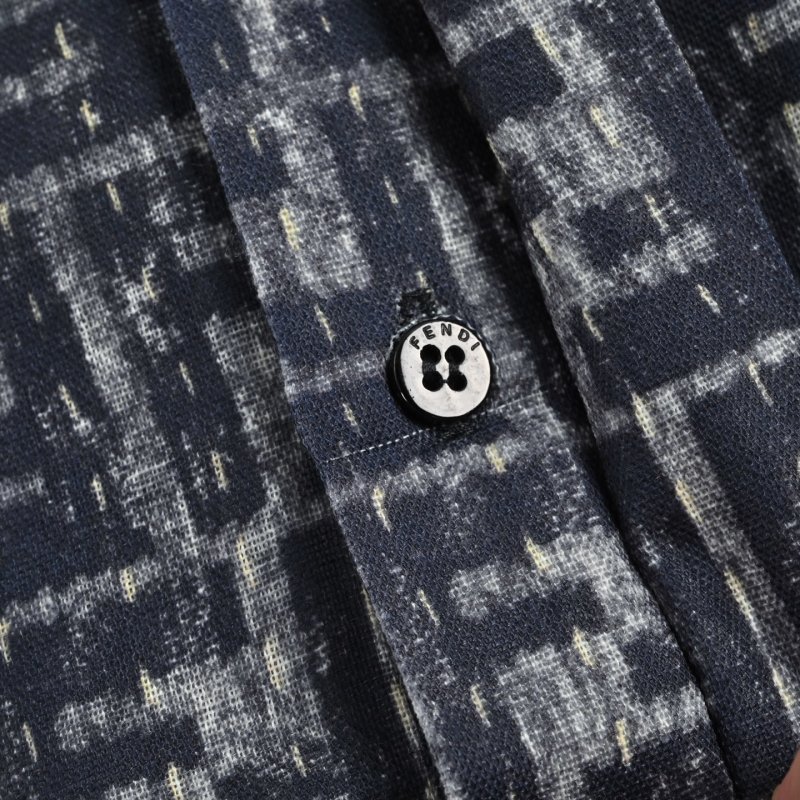 Essentials Monogram Short Sleeve Shirt - Charcoal view