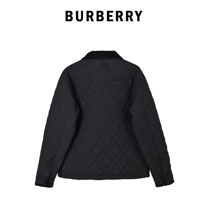 Black Quilted Overshirt Jacket view