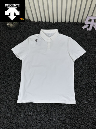 Descente Women's Short Sleeve Polo Shirt - Beige view 11