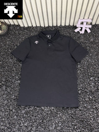Descente Women's Short Sleeve Polo Shirt - Beige view 12