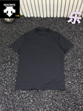Descente Women's Short Sleeve Polo Shirt - Beige view 13