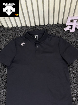 Descente Women's Short Sleeve Polo Shirt - Beige view 14
