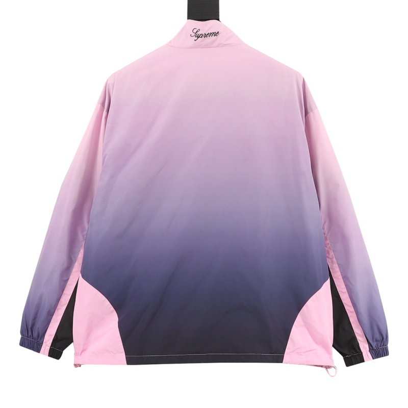 Supreme Pink Gradient Zip Jacket view