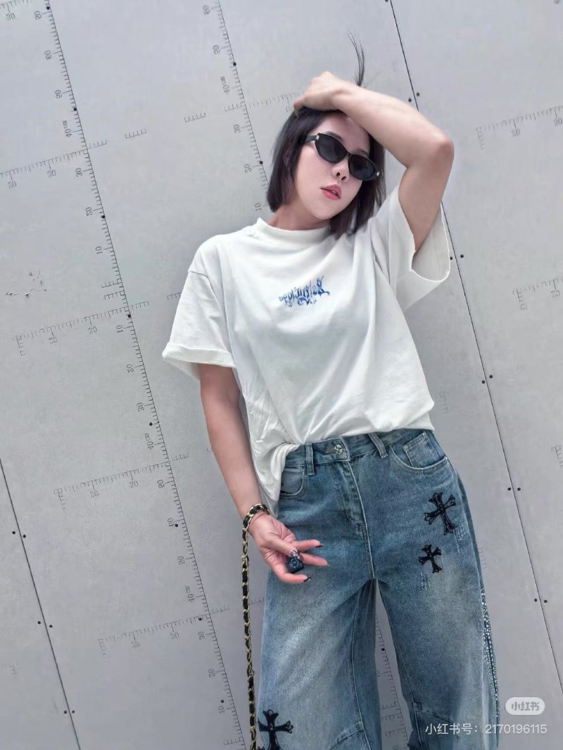 White Graphic Logo Short Sleeve T-Shirt view